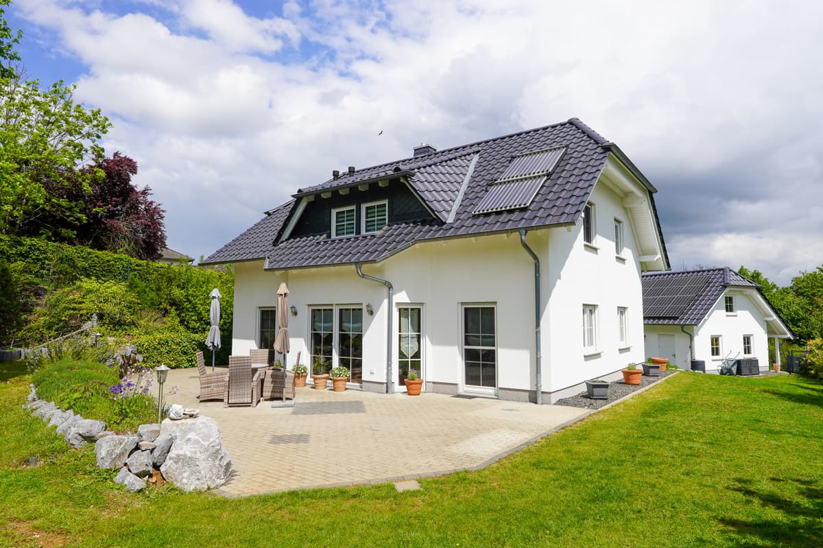 Wohnhaus Südwestansicht